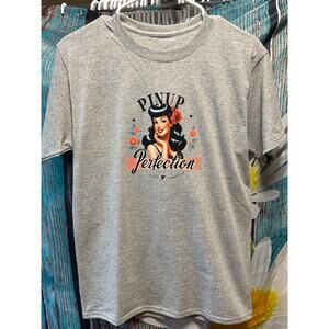 "Urban Edge: Gray Graphic Tee for Effortless Style"